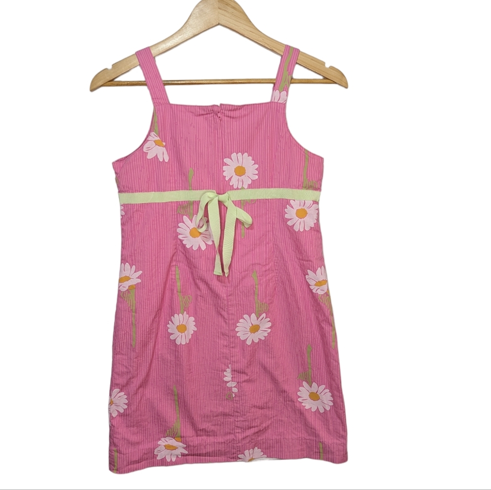 Lilly Pulitzer Girls Floral Sleeveless Dress Size 14 - Picture 2 of 4